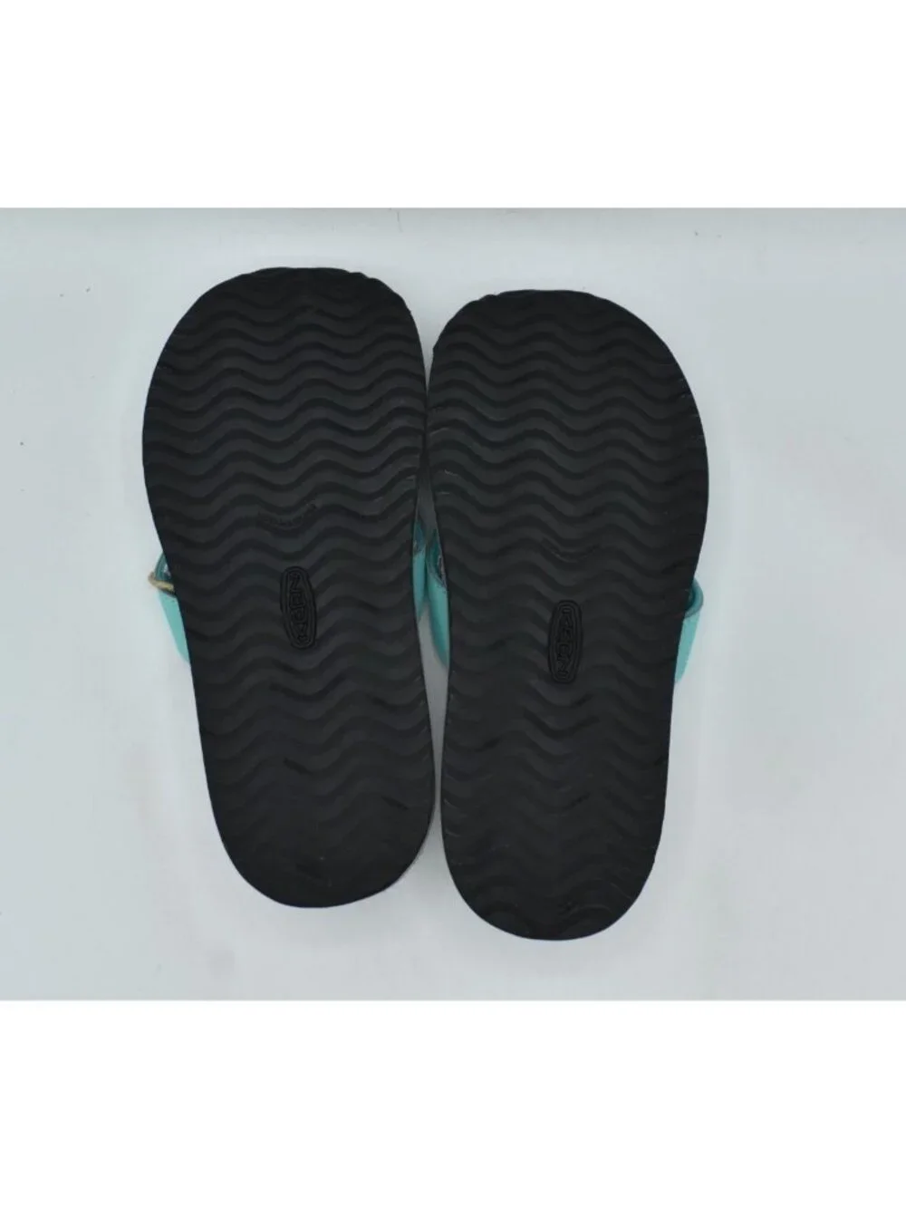 Keen Womens Size 8 Barbados TG Toe Guard Aqua Teal Flip Flops‎ Sandals Shoes